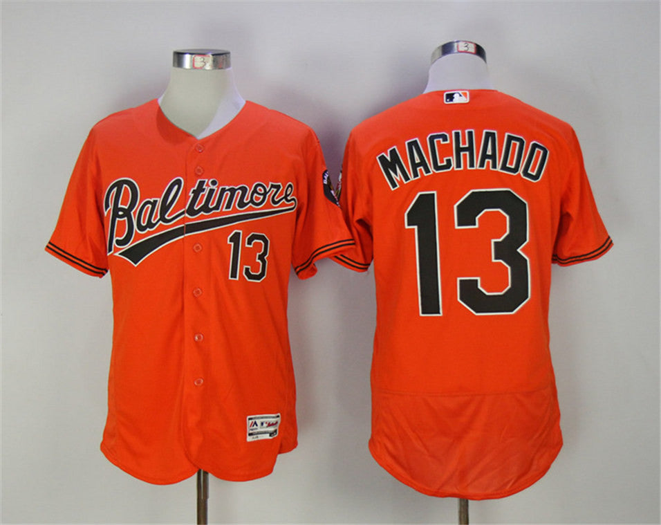 Manny Machado Baltimore Orioles orange jersey
