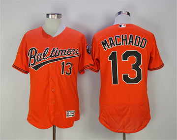 Manny Machado Baltimore Orioles orange jersey