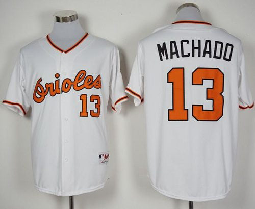 Manny Machado Baltimore Orioles white jersey