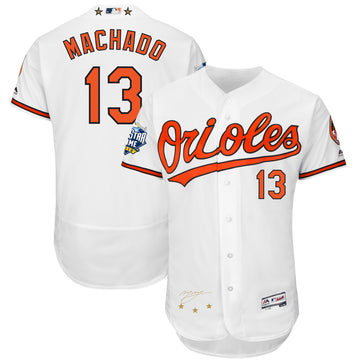 Manny Machado Baltimore Orioles white All-Star jersey