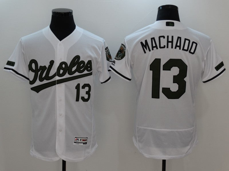 Manny Machado Baltimore Orioles white jersey
