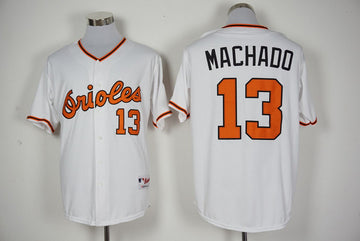 Manny Machado Baltimore Orioles white jersey