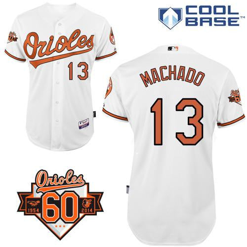Manny Machado Baltimore Orioles white jersey