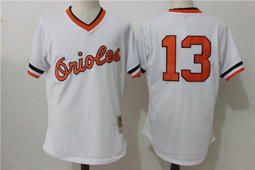 Manny Machado Baltimore Orioles white Cooperstown jersey