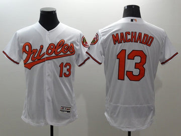 Manny Machado Baltimore Orioles white jersey