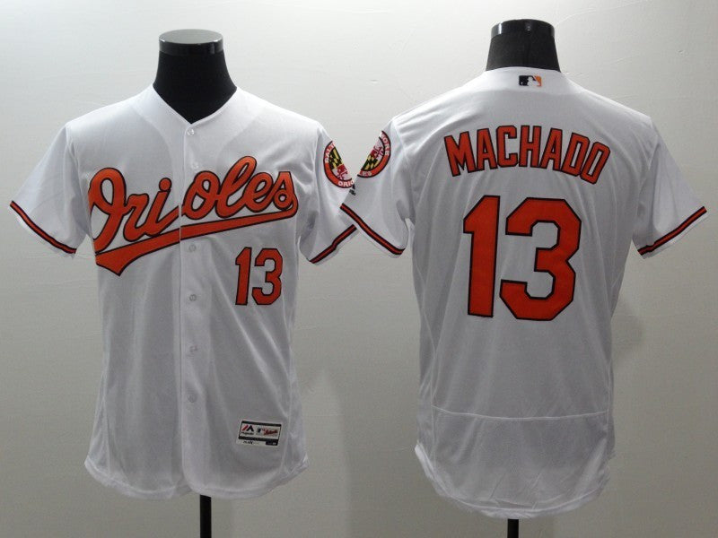 Manny Machado Baltimore Orioles white jersey