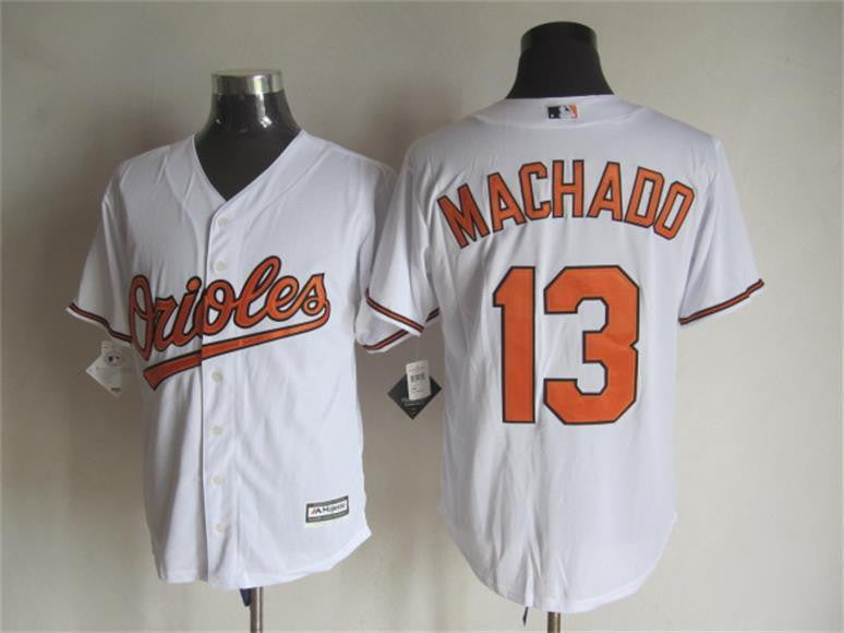 Manny Machado Baltimore Orioles white jersey