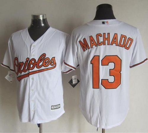 Manny Machado Baltimore Orioles white jersey