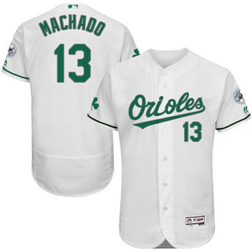 Manny Machado Baltimore Orioles white jersey