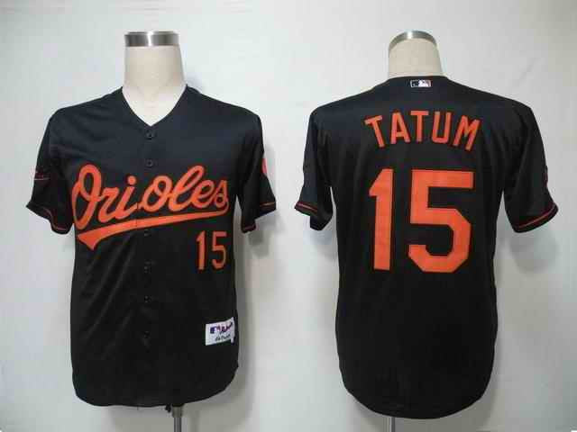 Tatum Baltimore Orioles black jersey