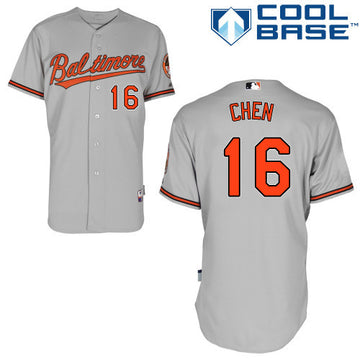 Chen Baltimore Orioles grey jersey