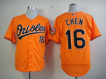 Chen Baltimore Orioles orange jersey