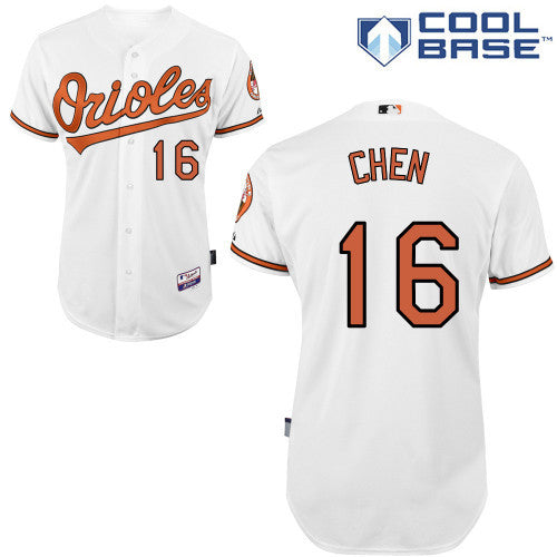 Chen Baltimore Orioles white jersey
