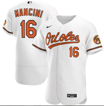 Trey Mancini Baltimore Orioles white jersey