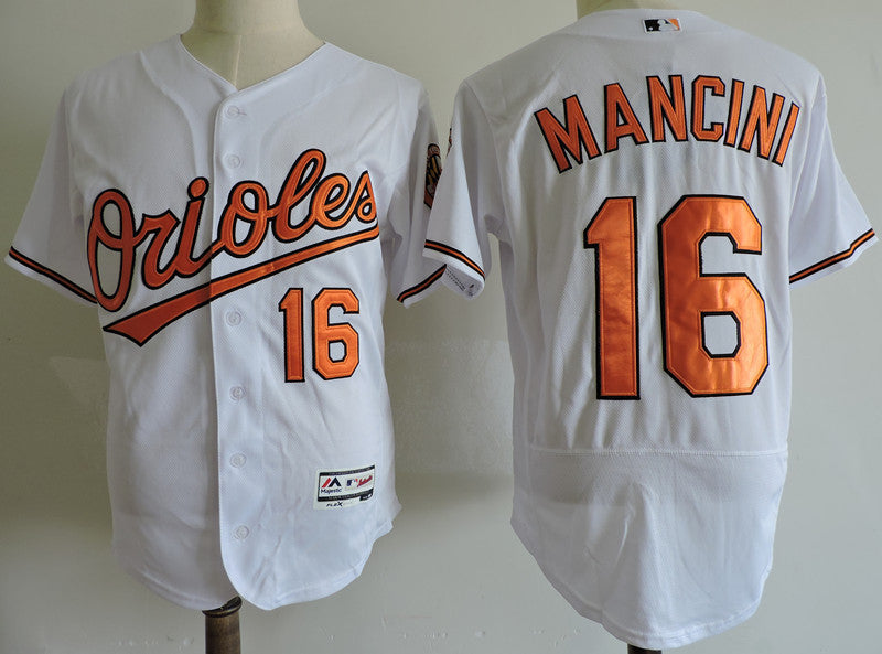 Trey Mancini Baltimore Orioles white jersey