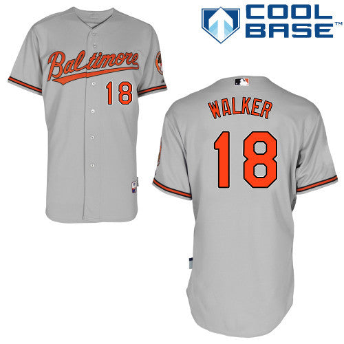 Walker Baltimore Orioles grey jersey