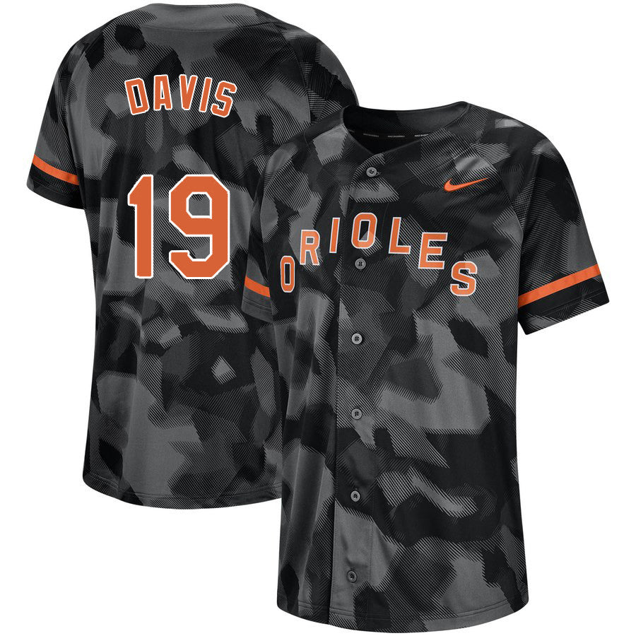 Chris Davis Baltimore Orioles black Fashion jersey