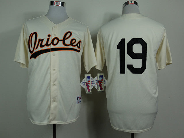 Chris Davis Baltimore Orioles cream Throwback jersey