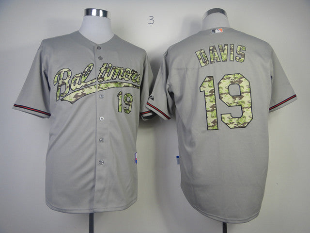 Chris Davis Baltimore Orioles gray Camo jersey