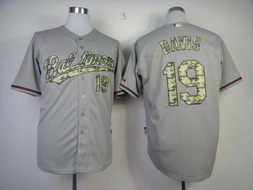Chris Davis Baltimore Orioles gray Camo jersey