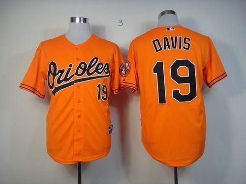 Chris Davis Baltimore Orioles orange jersey