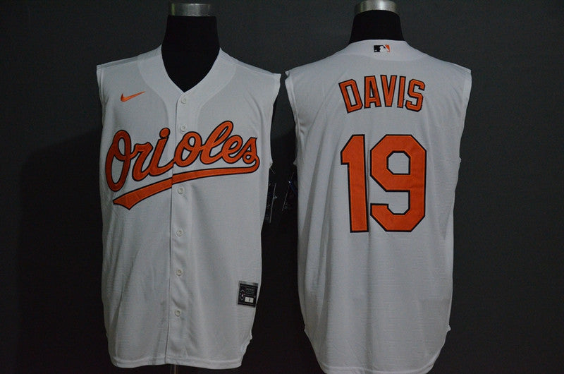 Chris Davis Baltimore Orioles white jersey