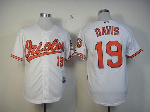 Chris Davis Baltimore Orioles white jersey
