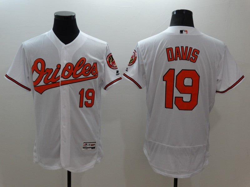 Chris Davis Baltimore Orioles white jersey