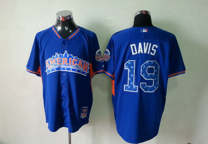 Davis Baltimore Orioles blue jersey