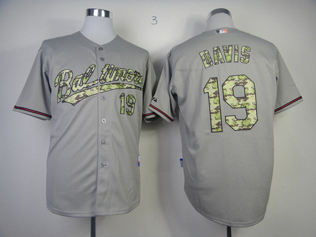 Davis Grey Baltimore Orioles camo Camo jersey