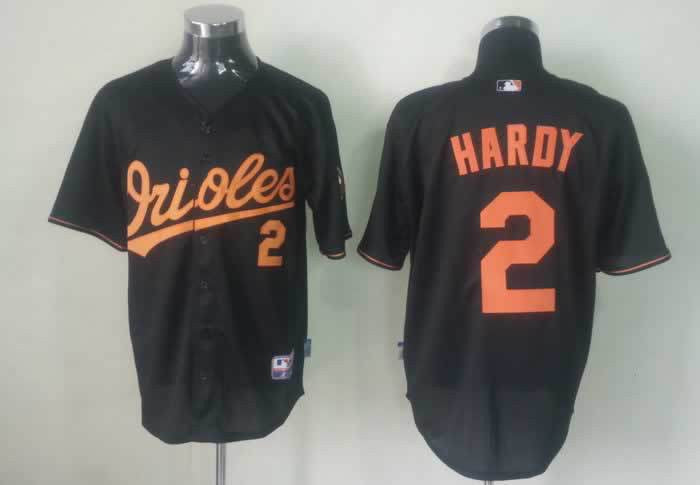 Hardy Baltimore Orioles black Fashion jersey