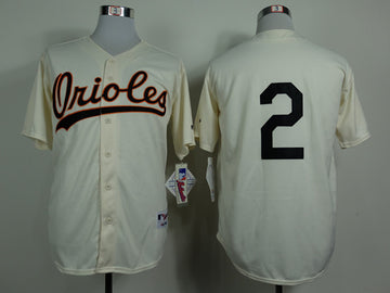 Hardy Baltimore Orioles cream jersey