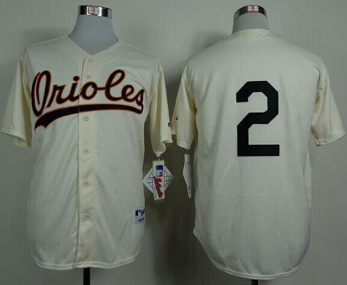 J.J. Hardy Baltimore Orioles cream jersey