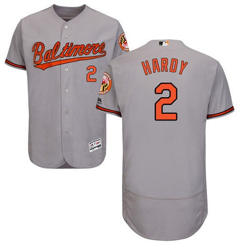 J.J. Hardy Baltimore Orioles gray jersey