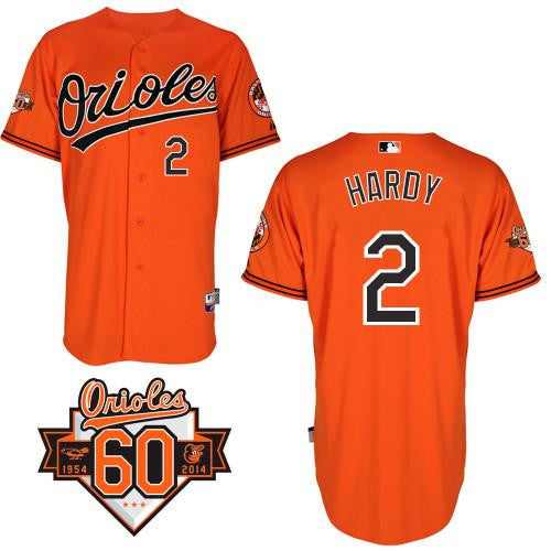 J.J. Hardy Baltimore Orioles orange jersey