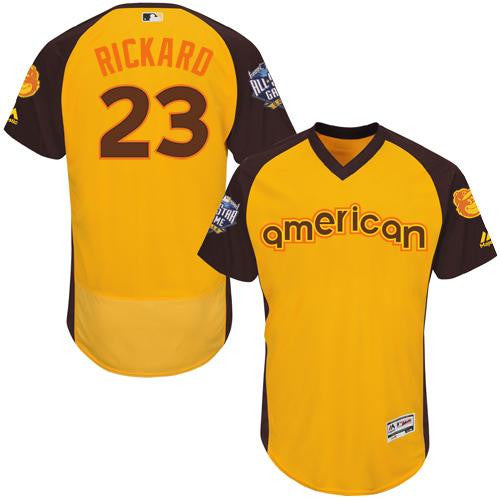 Orioles Joey Rickard American League All-Star gold All-Star jersey