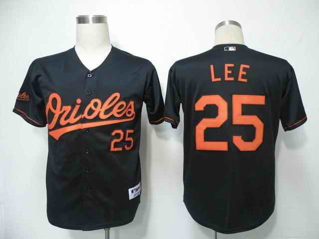 Lee Baltimore Orioles black jersey