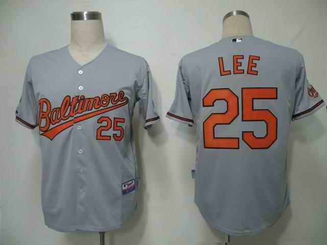 Lee Baltimore Orioles grey jersey