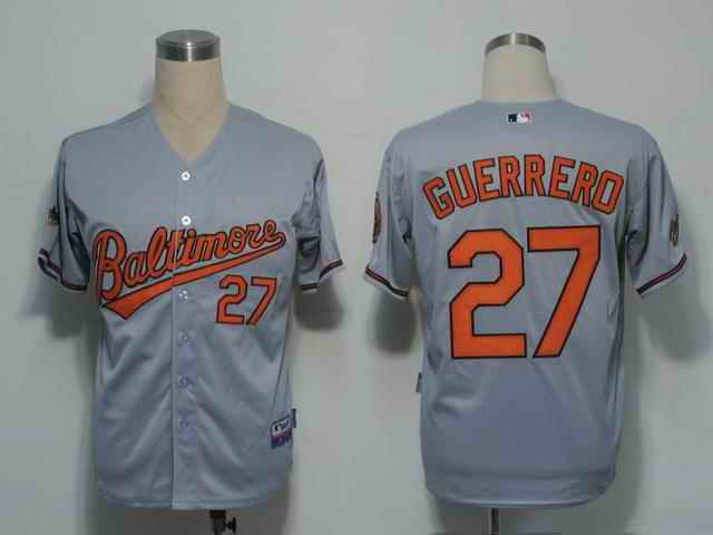 Guerrero Baltimore Orioles grey jersey