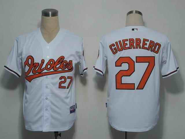 Guerrero Baltimore Orioles white jersey