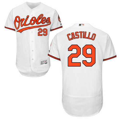 Welington Castillo Baltimore Orioles white jersey