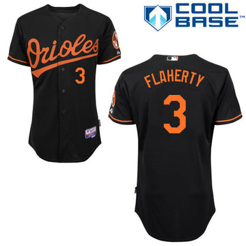 Flaherty Baltimore Orioles black jersey