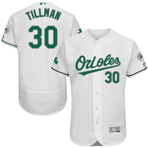 Chris Tillman Baltimore Orioles white jersey