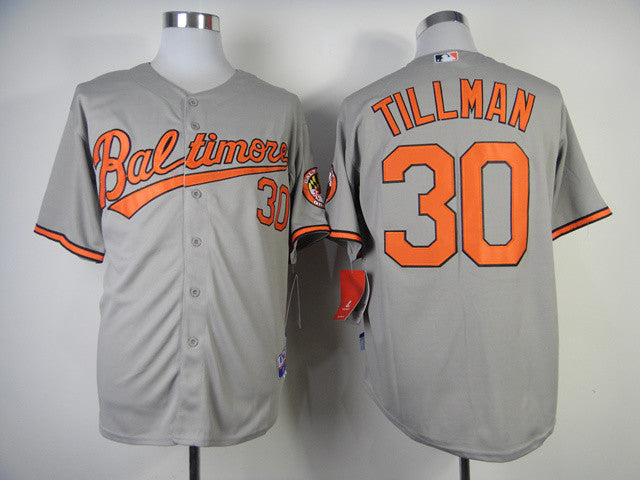 Tillman Baltimore Orioles grey jersey