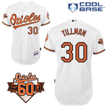 Tillman Baltimore Orioles white jersey