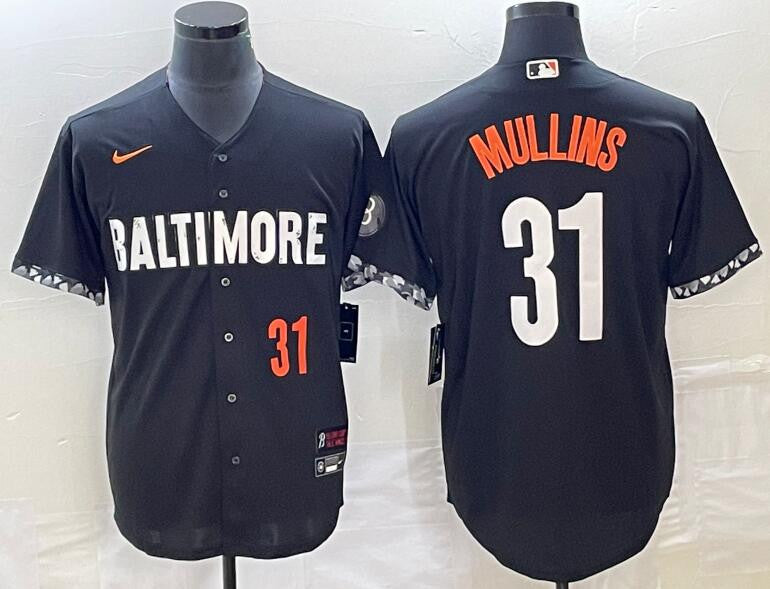 Cedric Mullins Baltimore Orioles black City Connect jersey