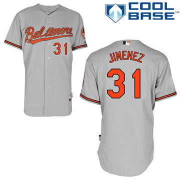 Jimenez Baltimore Orioles grey jersey