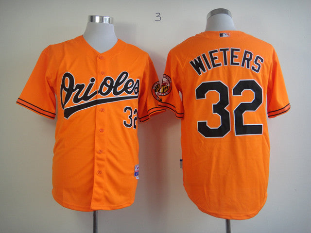 Wieters Baltimore Orioles orange jersey