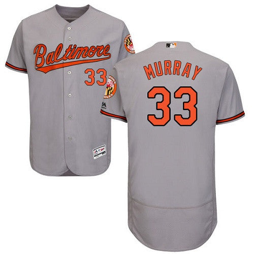 Eddie Murray Baltimore Orioles gray jersey