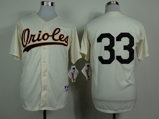 Murray Baltimore Orioles cream jersey